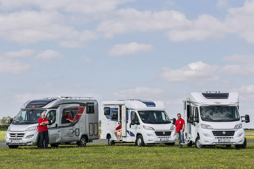Bürstner Travel Van T590, Hobby Siesta V60 GF, Carado T132