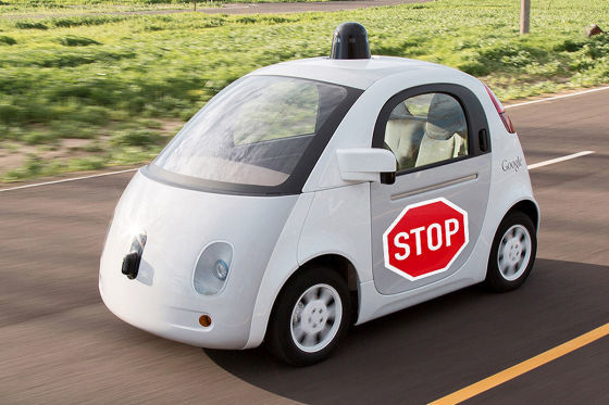 Google-Auto: Patent für Außen-Airbag
