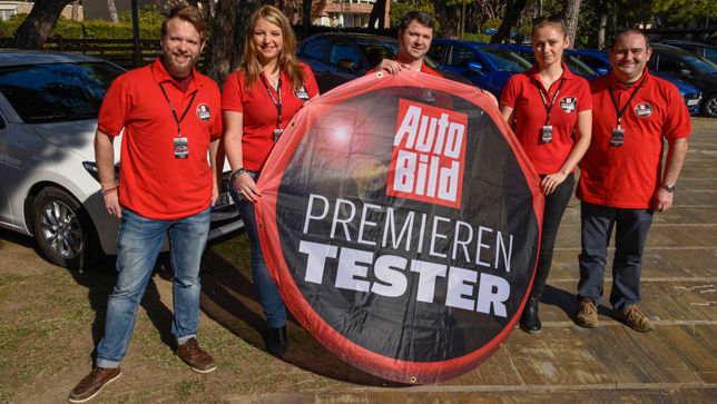 AUTO BILD-Leser auf Testfahrt
