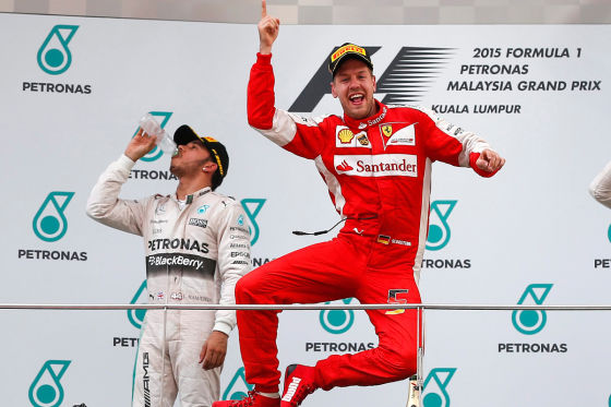 Podium Sepang 2015