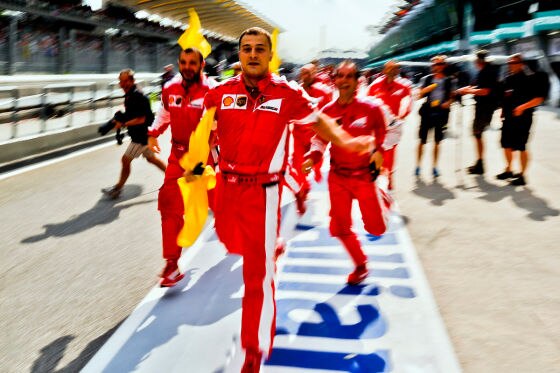 Scuderia-Mechaniker