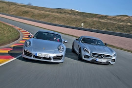 Mercedes-AMG GT S Porsche 911 Turbo
