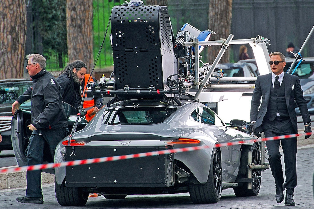 Dreharbeiten "Spectre" in Rom