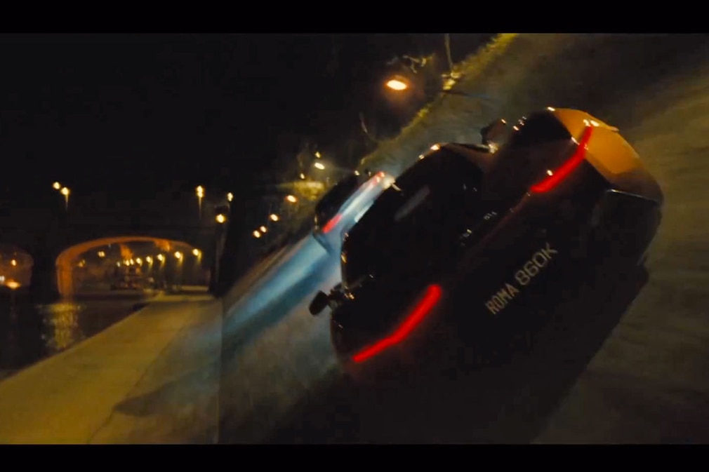 Jaguar C-X75 am Tiber