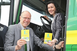 Verständnisbroschüre Lkw – Pkw Christian Keller und Dorothee Bär