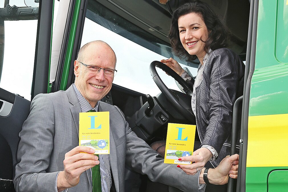 Verständnisbroschüre Lkw – Pkw Christian Keller und Dorothee Bär
