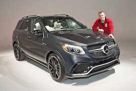 Mercedes-AMG GLE 63S (NY 2015): Sitzprobe
