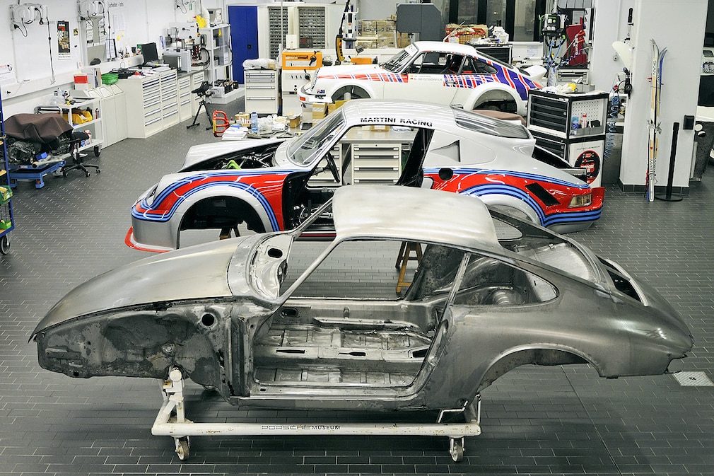 Restoration des Porsche 911 Coupé