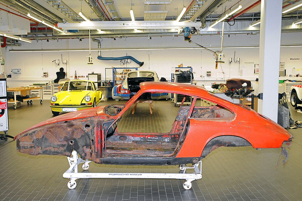 901-Fund in Brandenburg: Der Porsche aus der Scheune