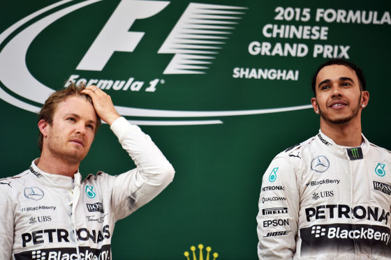 Rosberg & Hamilton
