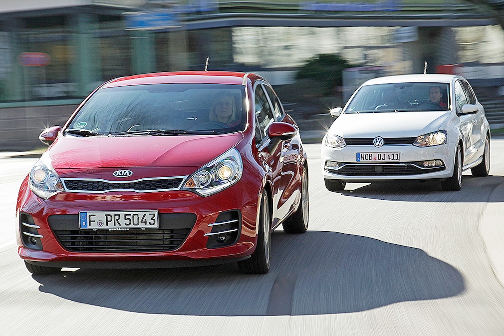 Kia Rio VW Polo