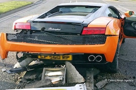 Lamborghini Gallardo: Crash