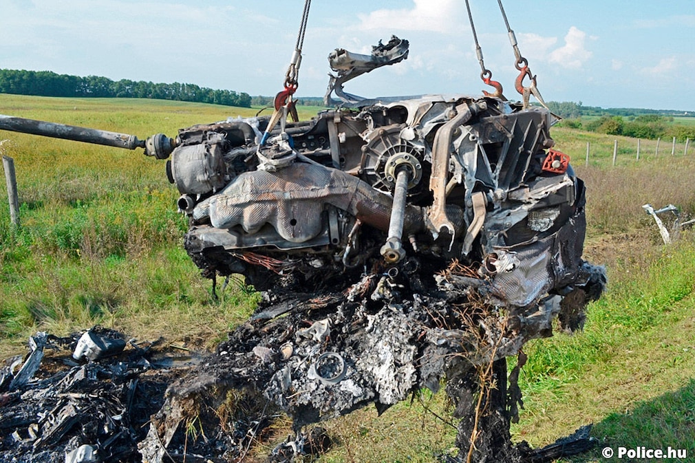 Porsche 918 Spyder: Crash