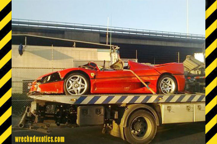 Supercar Crash Ferrari