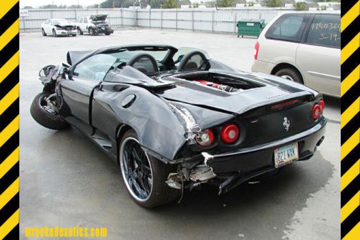Supercar Crash Ferrari