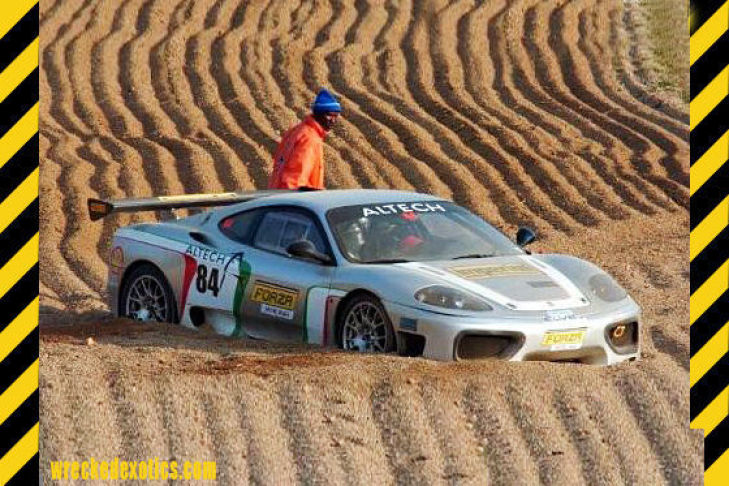 Supercar Crash Ferrari
