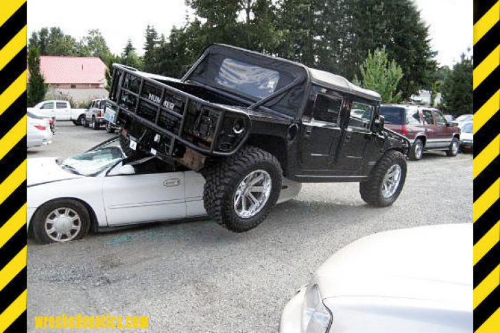 Supercar Crash Hummer