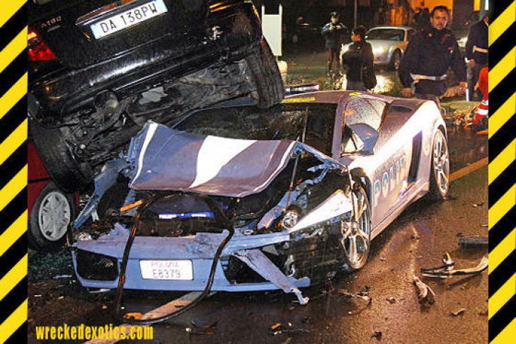 Supercar Crash Lamborghini