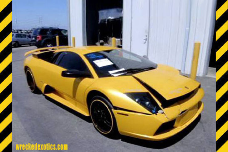 Supercar Crash Lamborghini