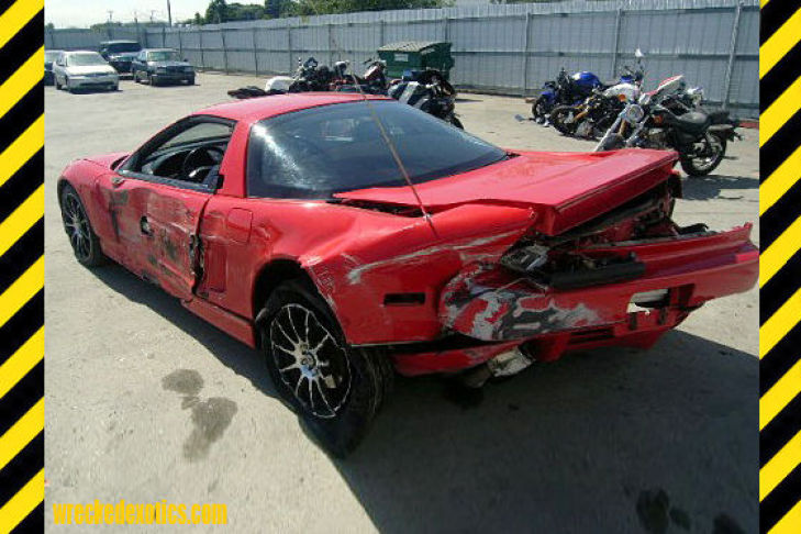 Supercar Crash Unfall Acura