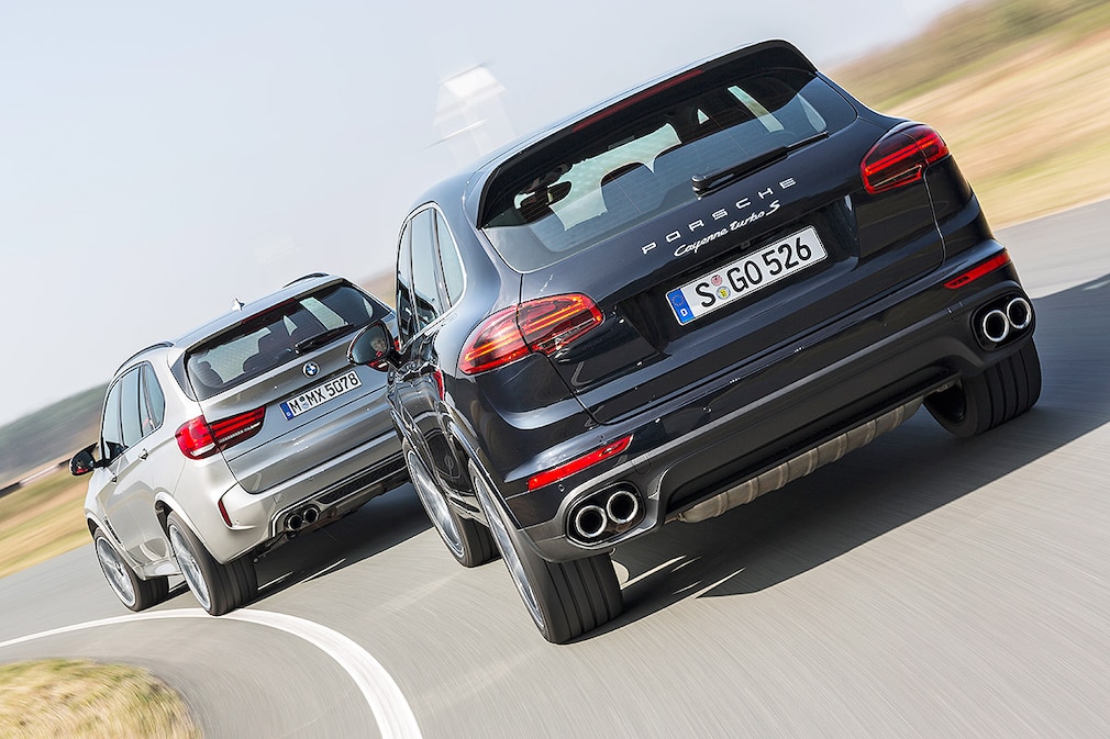 BMW X5M Porsche Cayenne Turbo S