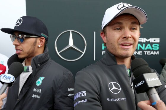 Hamilton & Rosberg