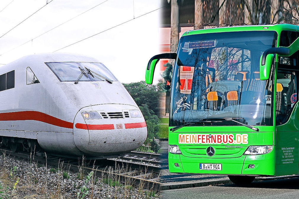 Bahn: Reaktion auf Fernbus-Konkurrenz