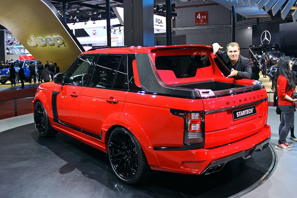 FLOP Startech Range Rover Pick-up Redakteur Robin Hornig
