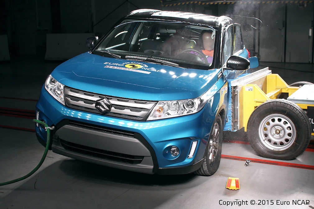 Euro NCAP Crashtest 2015 Suzuki Vitara