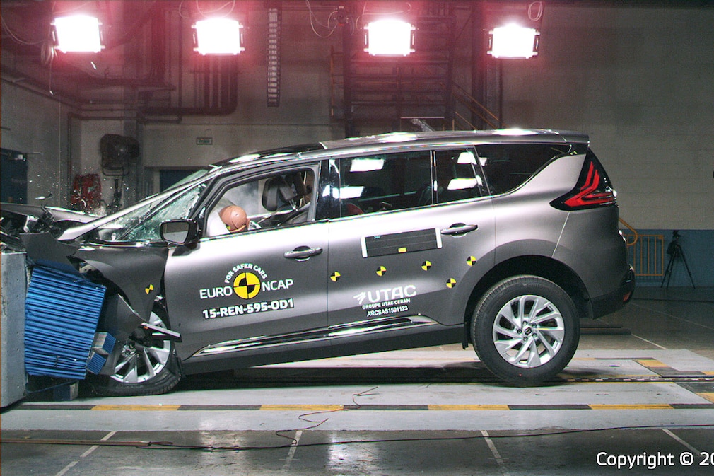 Euro NCAP Crashtest 2015 Renault Espace