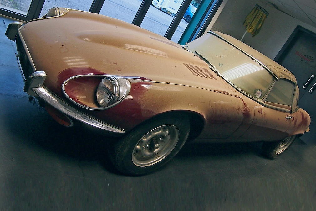 Jaguar E-Type (1973) wird versteigert