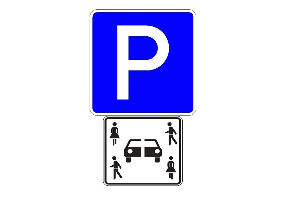 Verkehrsschild Carsharing
