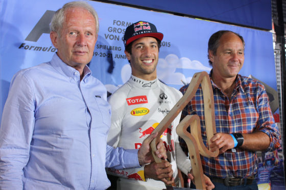 Marko, Ricciardo & Berger