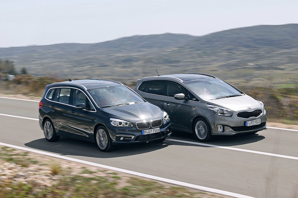 BMW 2er Gran Tourer Kia Carens