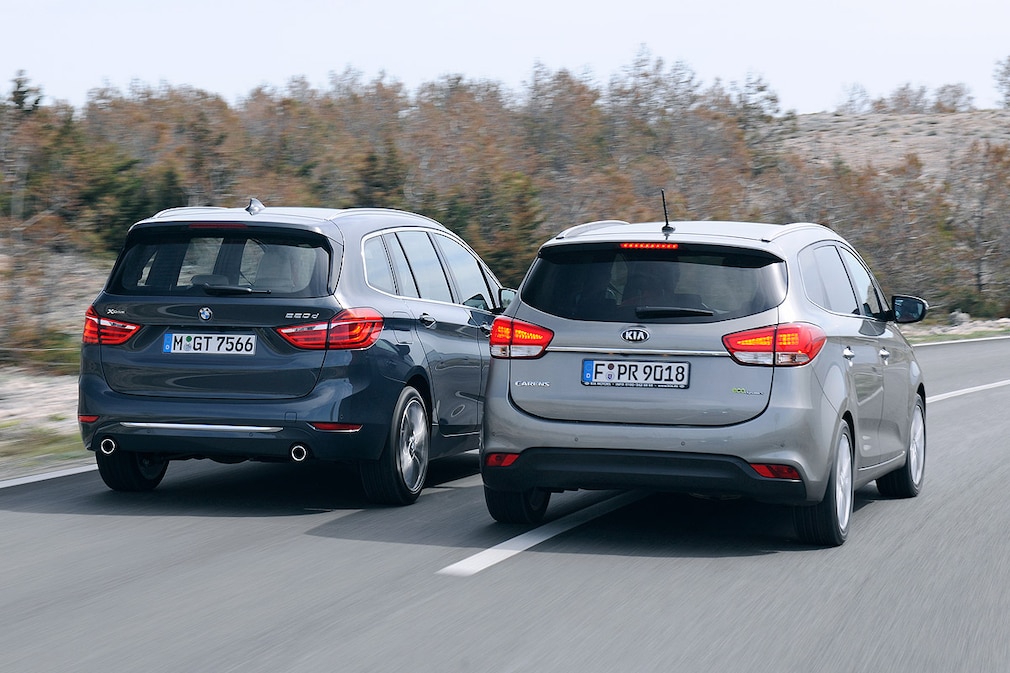 BMW 2er Gran Tourer Kia Carens