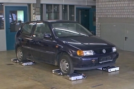 Avert Roboschwarm parkt Autos um