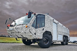 Erlkönig Panther von Rosenbauer für die Flughafen Feuerwehren