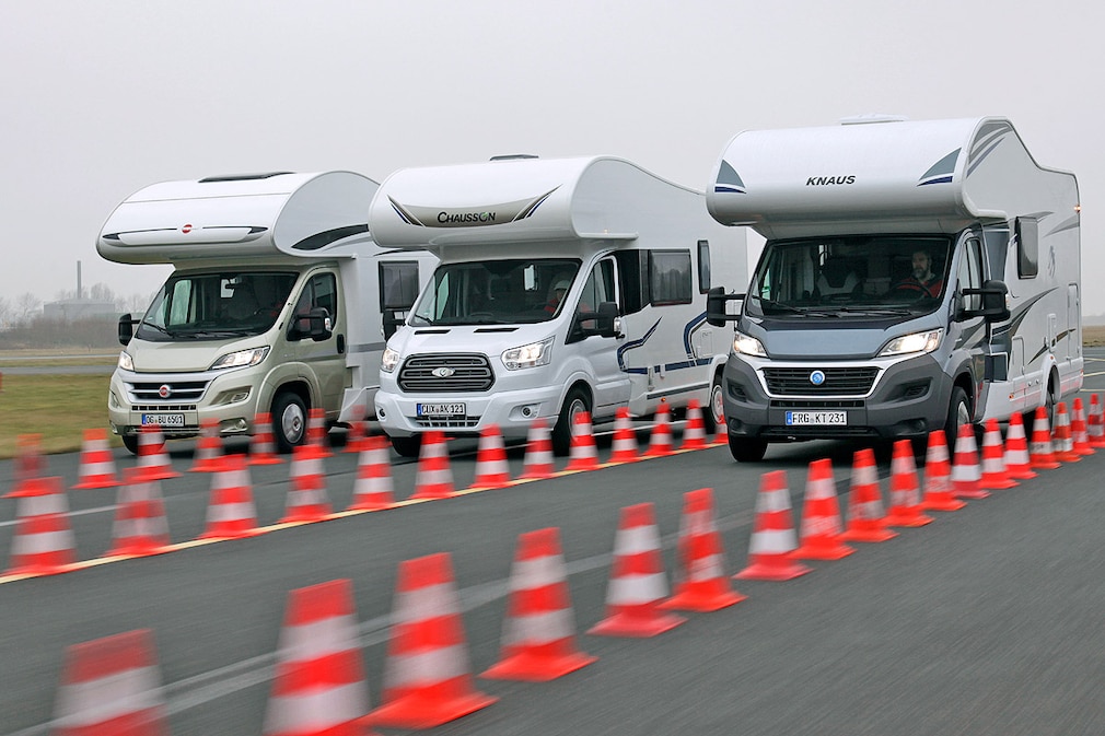 Bürstner Argos time A 650   Chausson C 516 Flash   Knaus Sky Traveller 600 DKG