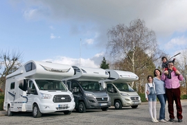 Bürstner Argos time A 650, Chausson C 516 Flash, Knaus Sky Traveller 600 DKG