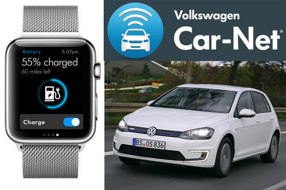 VW Car-Net und Apple Watch: Neue Connected Car-Features