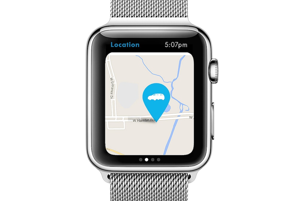 Apple iWatch - VW Car-Net App
