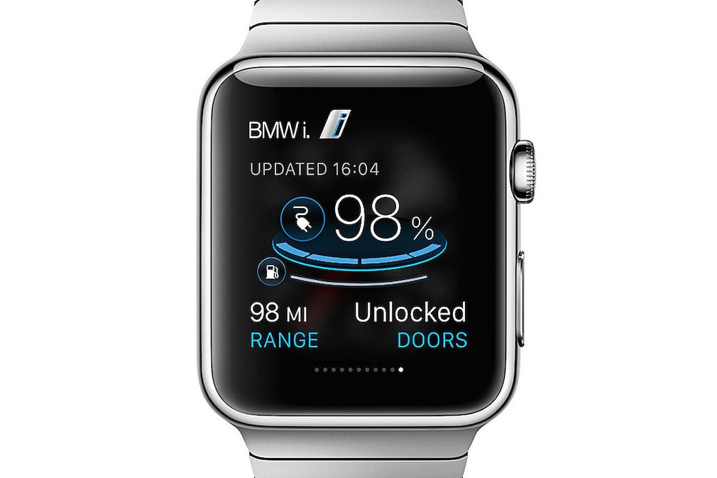 Apple iWatch - BMW ConnectedDrive  BMW i Remote App