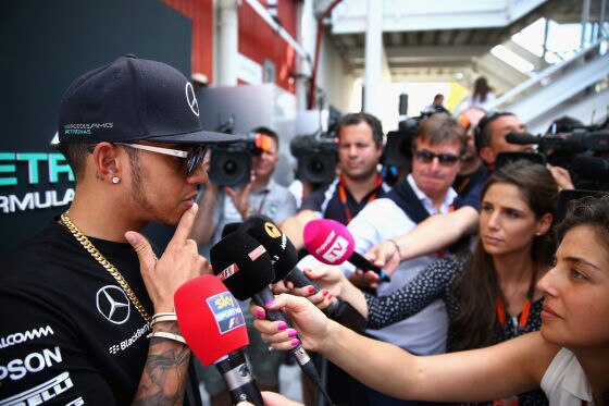 Ecclestone & Hamilton
