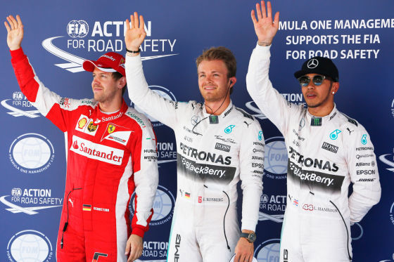 Top-3 Qualifying Spanien 2015