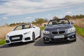 Audi TT Roadster BMW 2er Cabrio