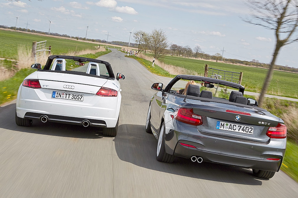Audi TT Roadster BMW 2er Cabrio