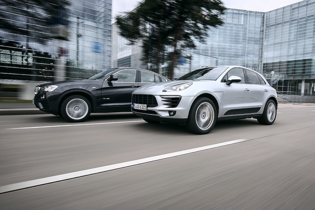 BMW X4 Porsche Macan S