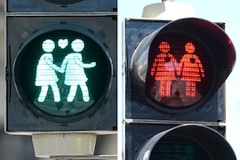 Symbolbild Ampelfrau
