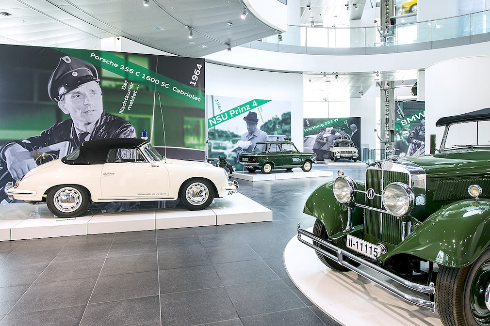 Ausstellung  Razzia  im Audi Museum