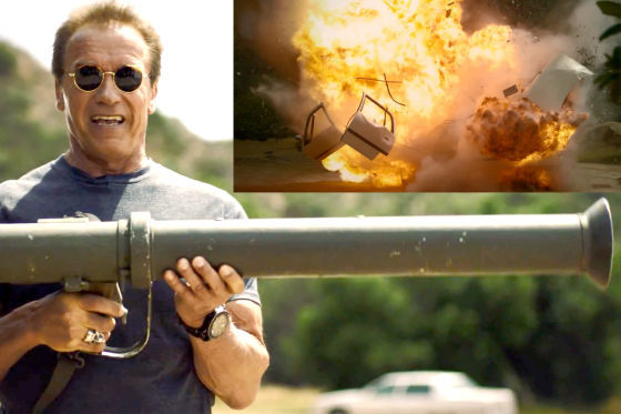 Schwarzenegger lässt es krachen